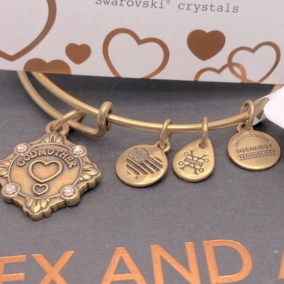 Alex&Ani Because I Love You Godmother III Bangle - Picture 5 of 6